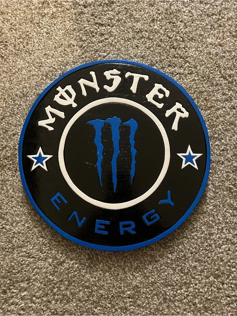 Monster energy wall decor